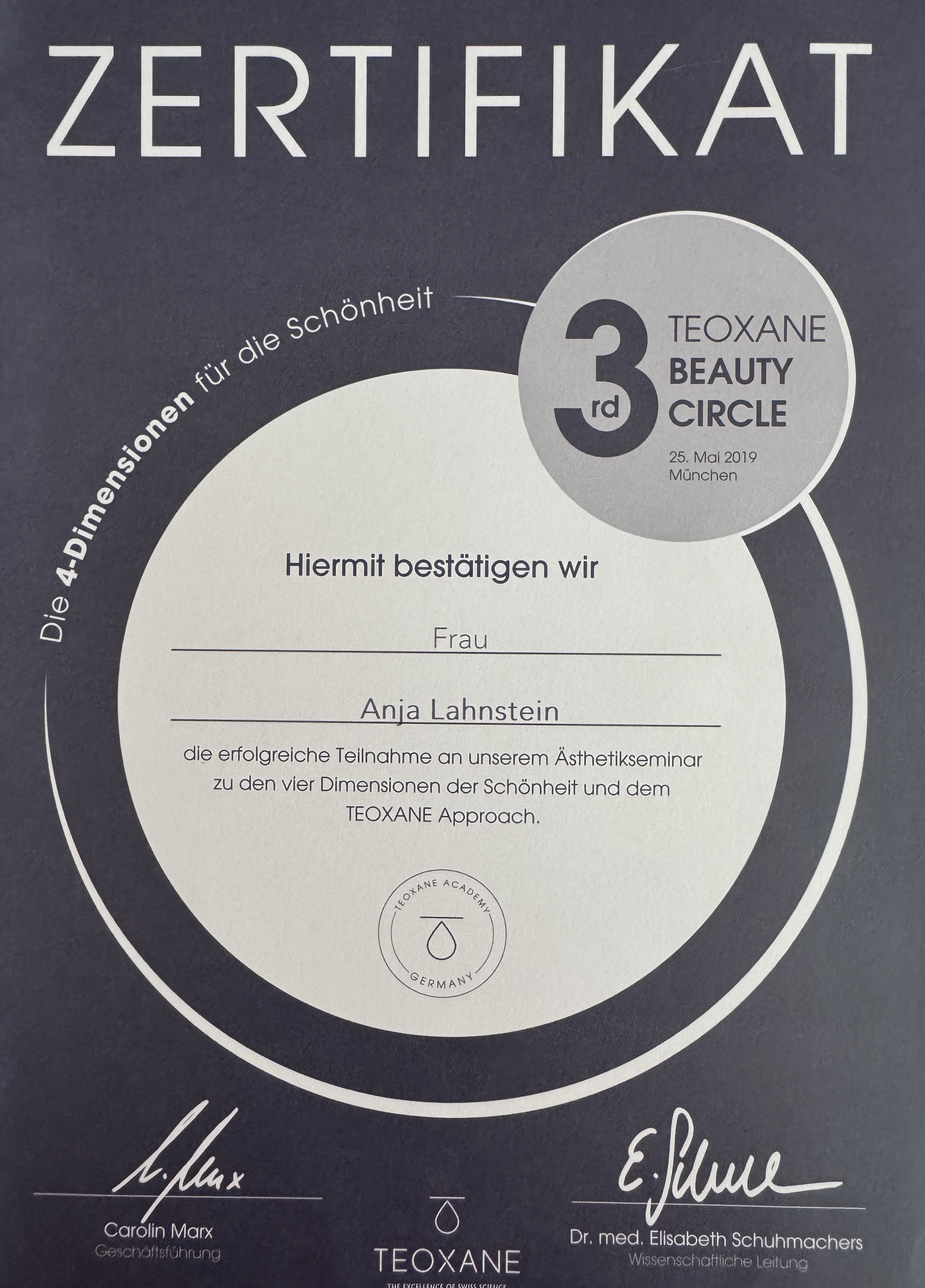 Referenz der Praxis biohyal